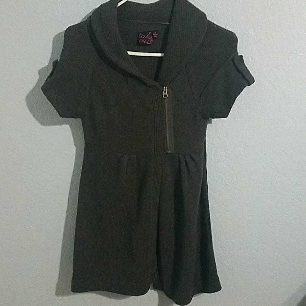 Sweater short sleeve top